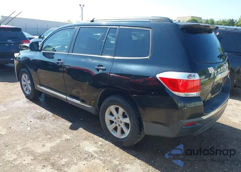 2012 Toyota Highlander Se V6 из США, поврежденный, VIN 5TDZK3EH8CS089125